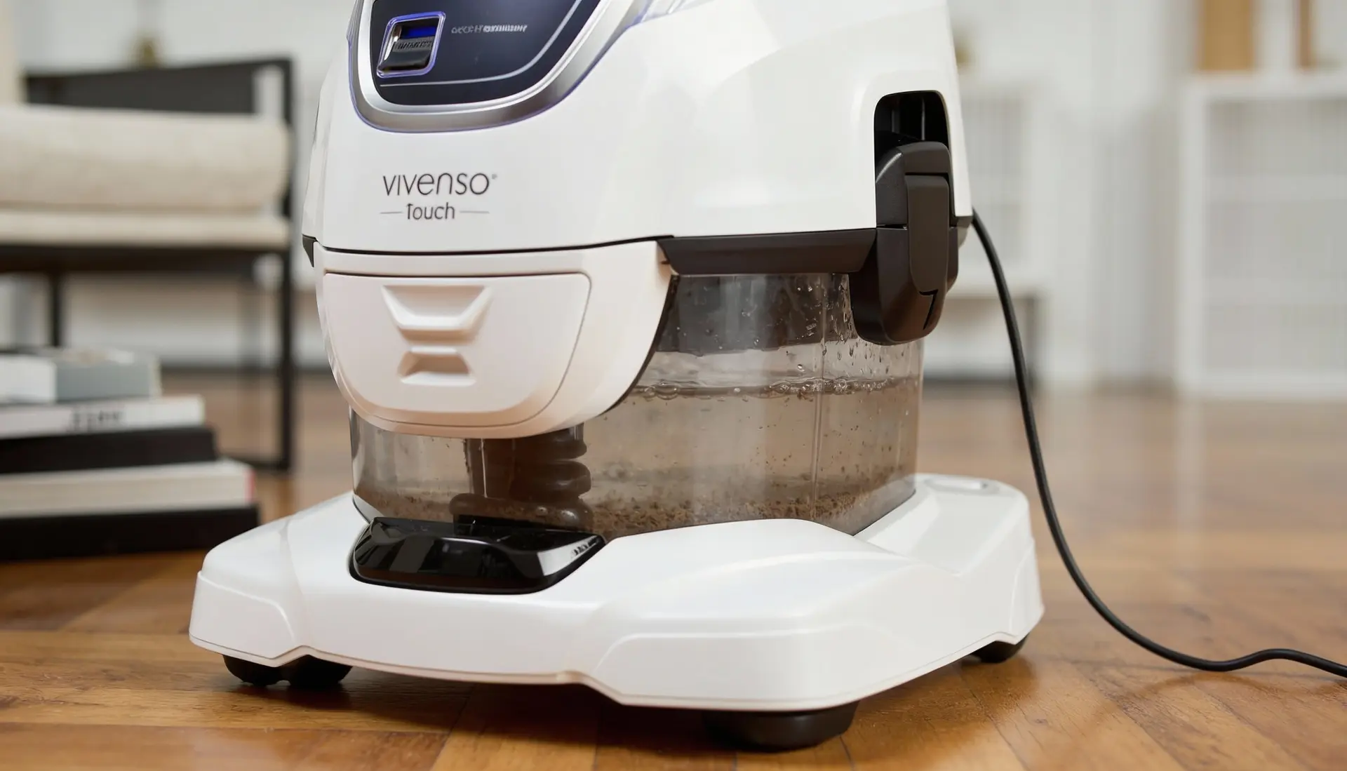 Technologie à eau Vivenso éliminant poussières et allergènes